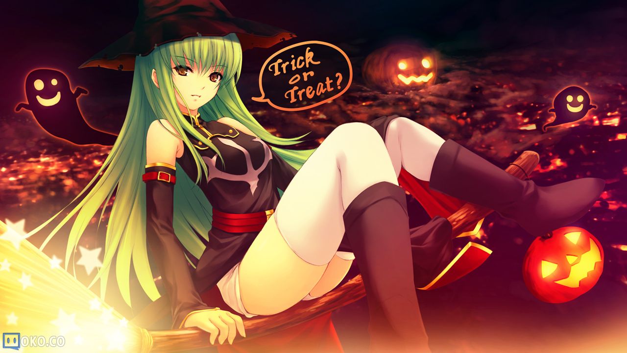 yande.re 80465 c.c. code_geass coffee-kizoku halloween thighhighs witch.jpg