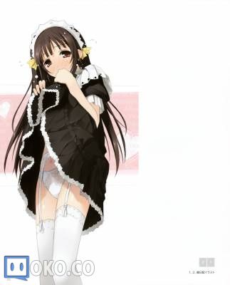 yande 119651 5_nenme_no_houkago garter_belt kantoku maid pantsu skirt_lift stock.jpg