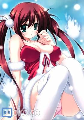 yande 120127 airi christmas cleavage erect_nipples munyuu pantsu queen\\'s_b.jpg