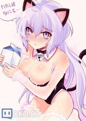 yande 260222 animal_ears cleavage cream hinahime nekomimi senki_zesshou_symphoge.jpg