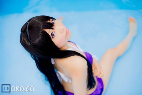 【Mashiro Yuki】(Puella Magi Madoka) Akemi Homura (bikini ver.) by