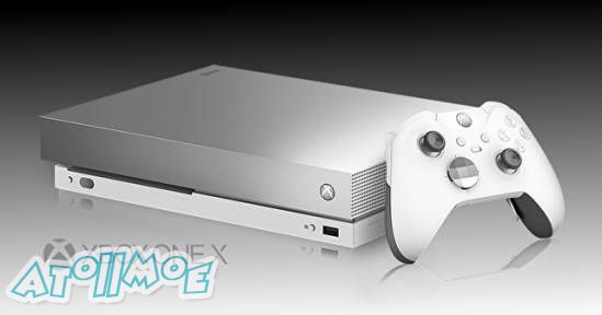 限量版白金 Xbox One X限定版主机抽奖活动今日开启