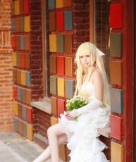 【贴图】【COS正片】☆★人形电脑天使心★☆Chobits☆☆Erudaの花嫁☆☆（11P）