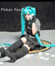 【贴图】Poker Face Miku|ジョーカー夺ってみせるから（5P）