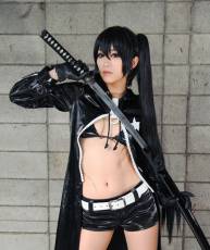 《黑岩射手》Black Rock Shooter 性感比基尼 黑色诱惑 (by Aira)[86P]