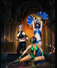 【百度亲传】Mortal Kombat 9 cosplay Kitana by Jane-Po